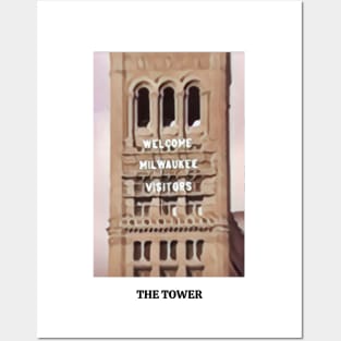 The Tower Tarot Card - Milwaukee City Hall Posters and Art